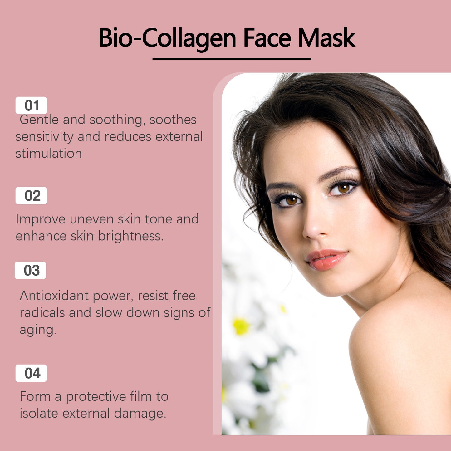 Bio-Collagen Glass Face Mask