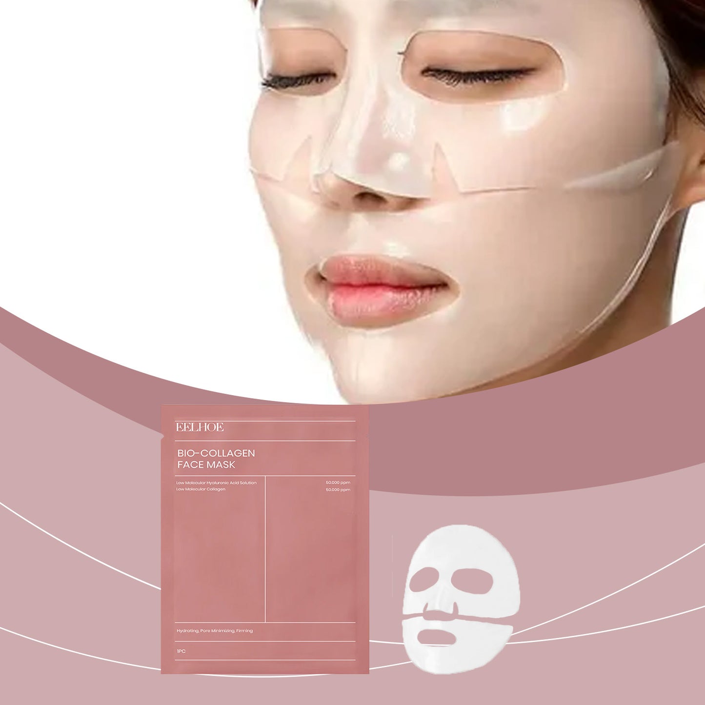 Bio-Collagen Glass Face Mask